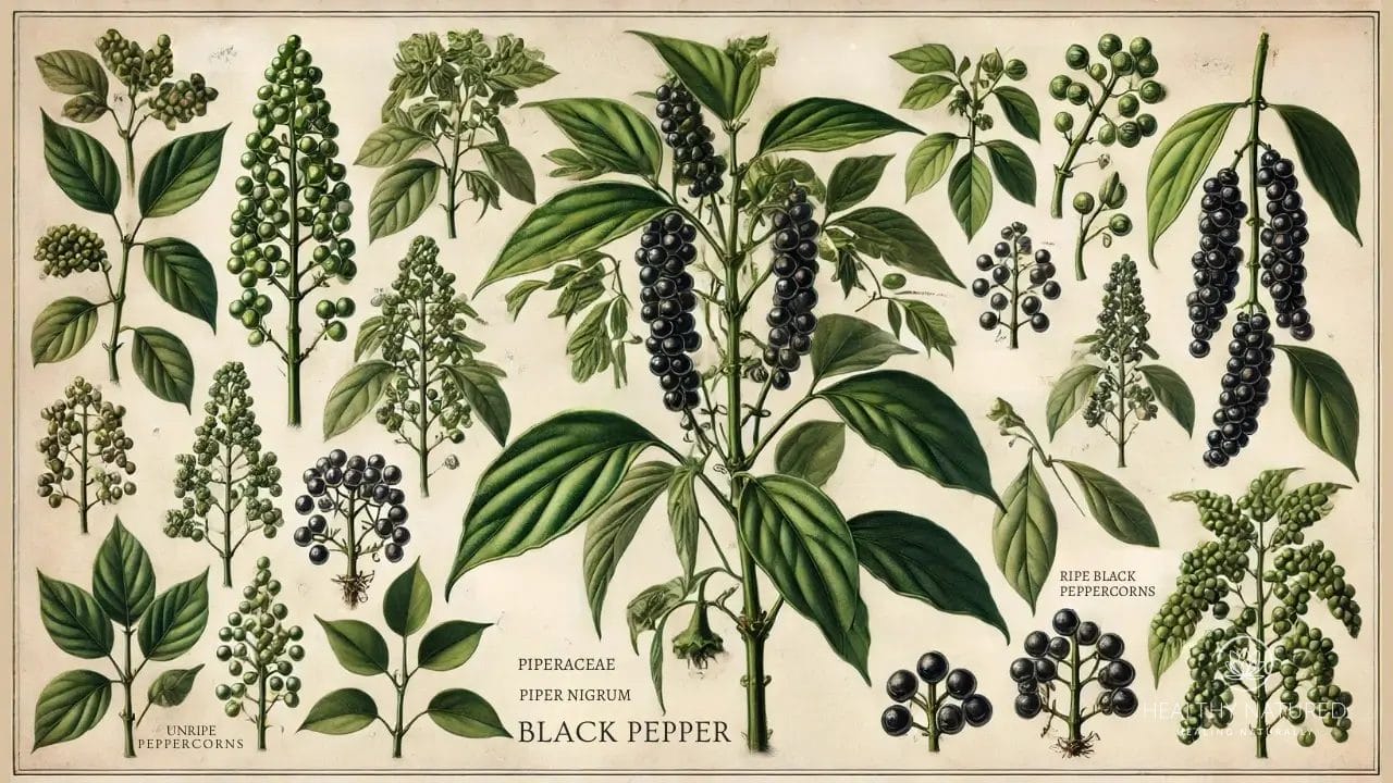 Black Pepper - Healing Properties Of Common Spices