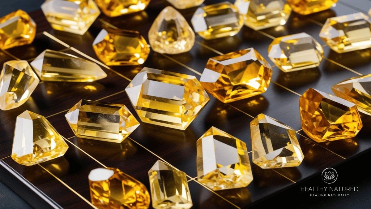 citrine crystals for new moon energy
