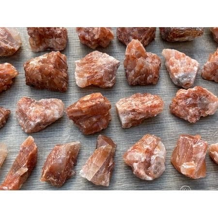 Rough Red Calcite 1.5-2 Red Calcite Natural Stone