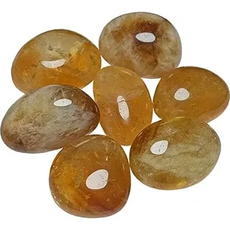 Aldomin� Natural A+ Citrine Healing Crystal Tumble Stone (100 Gram)