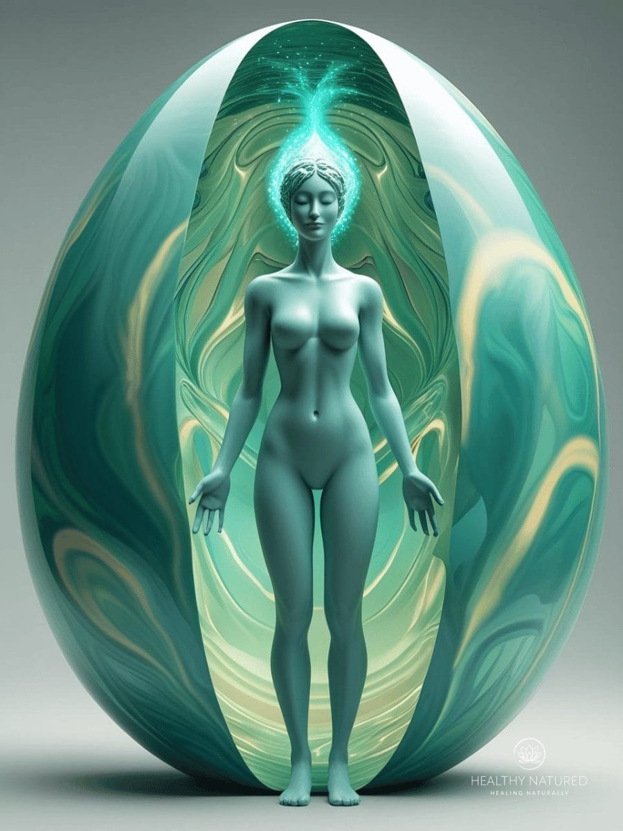 green color profile in the aura