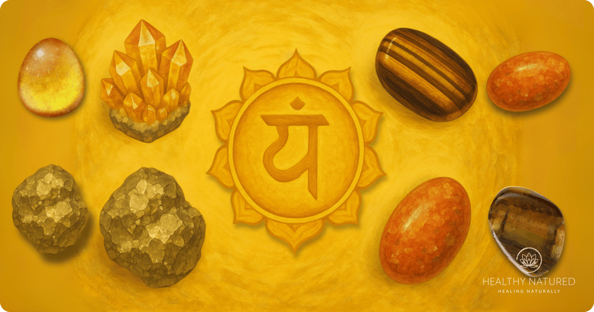 manipura the solar plexus chakra crystals