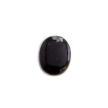 Maureen Natural Black Tourmaline Oval Palm Stones | Natural Chakra Crystal Healing Crystals | Natural Black Tourmaline Metaphysical Energy Healing Meditation (50-100 Gram)