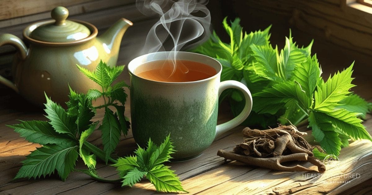 nettle leaf and root tea