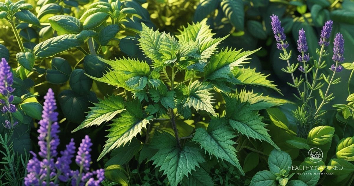 nettle plant growing