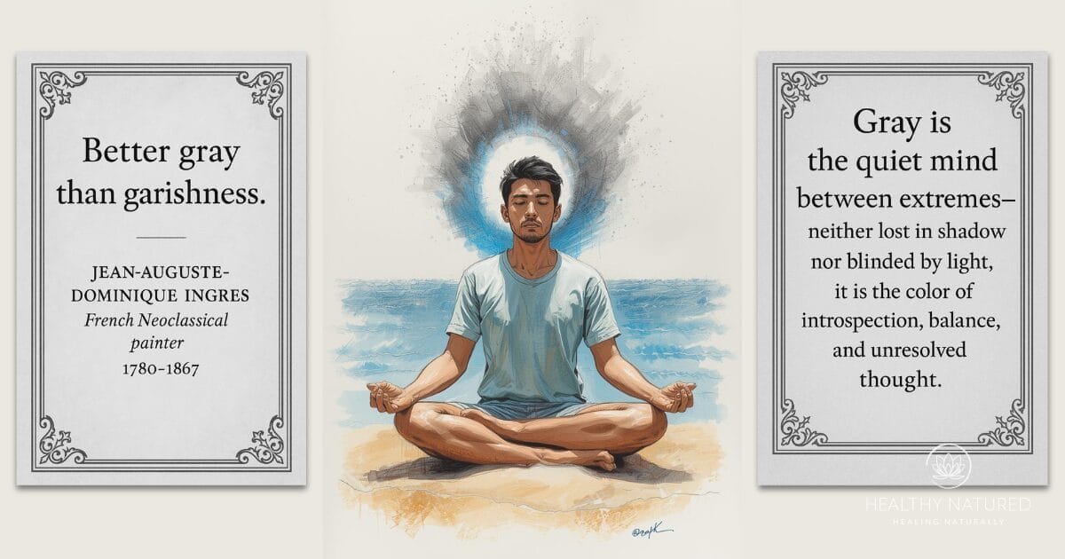 The meaning of the color gray is as a midpoint between black and white, gray represents impartiality, compromise, and a mediator between extremes