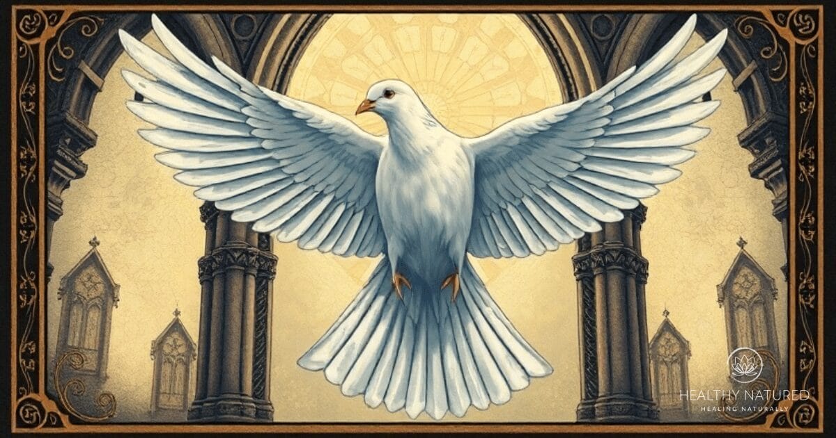The dove as a spirit animal symbolizes peace, purity, love, loyalty, and hope. A dove's presence can encourage you to cultivate deeper connections, embrace harmony, and have faith in new beginnings and spiritual messages