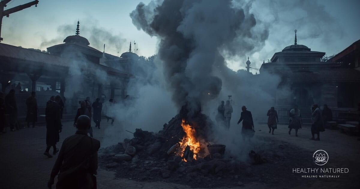 gray is a time of ash, smoke and transition