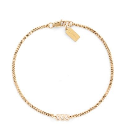 Set & Stones Angel Number 333 Bracelet in Gold
