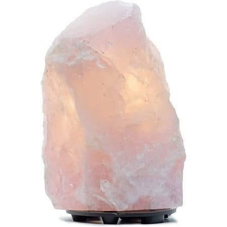 DesertUSA Rose Quartz Dimmable LED Lamp (Rose Quartz Medium)