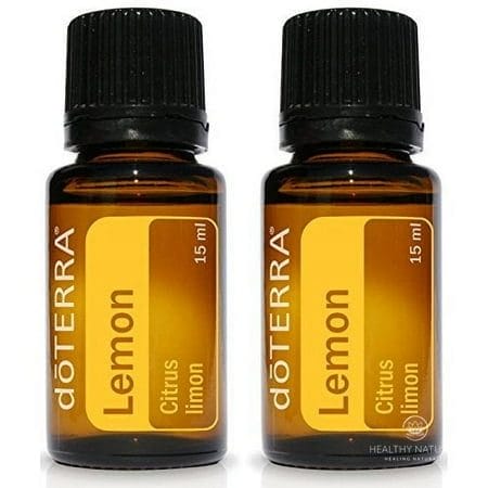doTERRA Lemon Essential Oil for Diffuser - 15 ml (2 Pack) | Aromatherapy Multipack