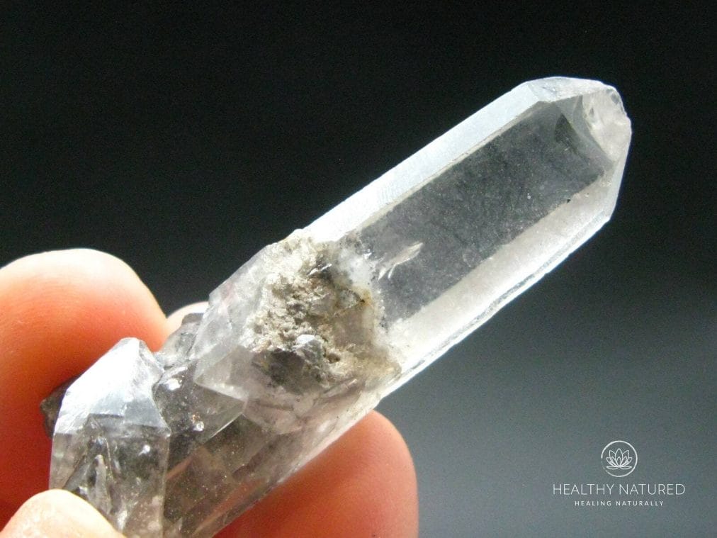 Nice Terminated Tibetan Black Quartz Crystal from Tibet - 1.7" - 10.13 Grams