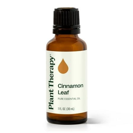 Plant Therapy Cinnamon Leaf Essential Oil 30 mL (1 oz) 100% Pure Undiluted Therapeutic Grade