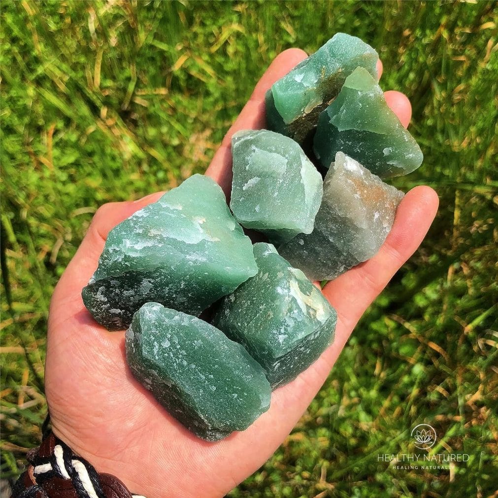Raw Rough Green Aventurine Chunk Healing Reiki Crystal Mineral Rocks Gift 1PCS