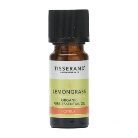 Tisserand Organic Pure Essential Oil Lemongrass 0.3 oz