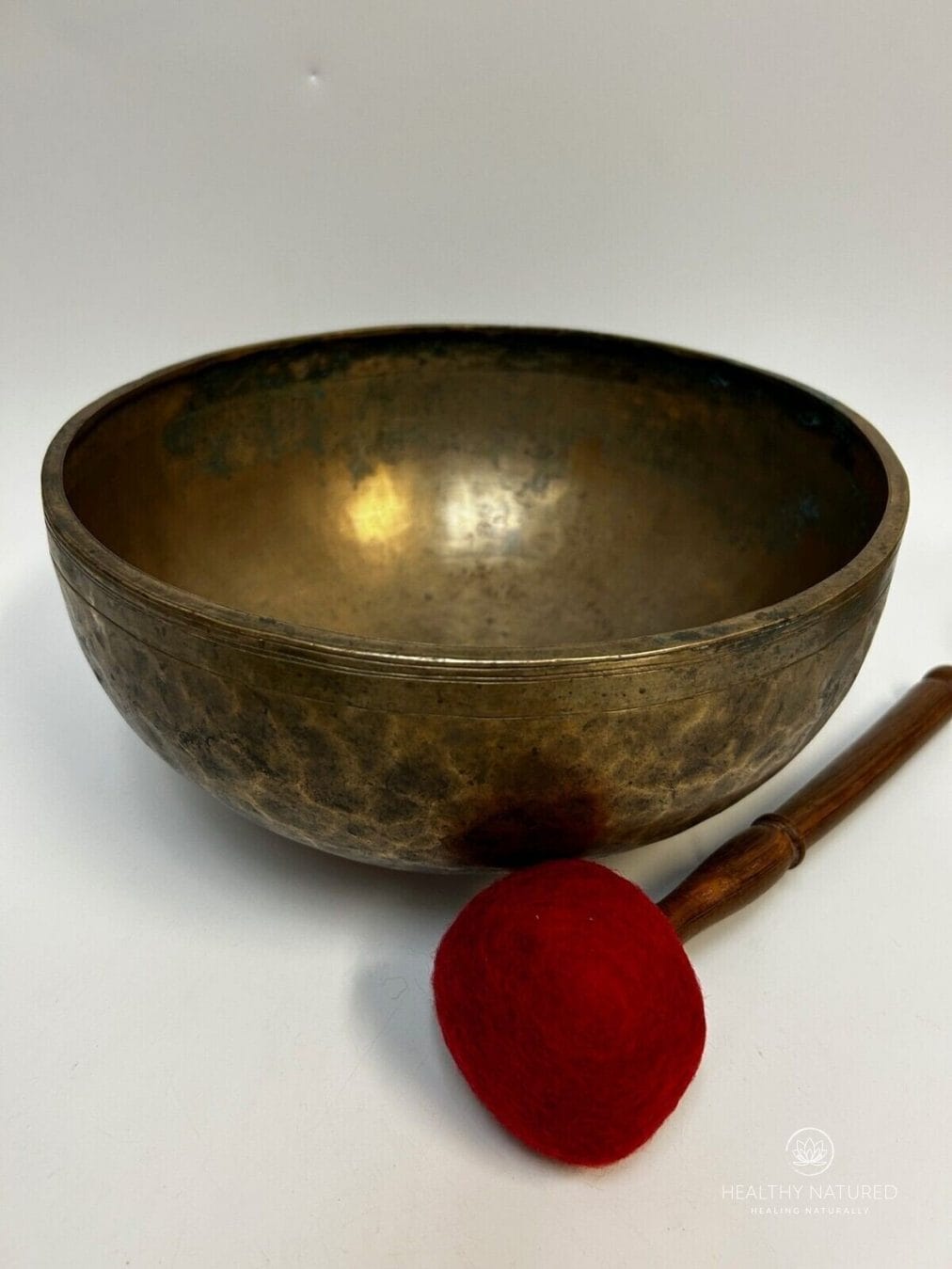 12 Rare Antique inch Healing Singing Bowl-Hand hammered Tibetan Bowls Yoga