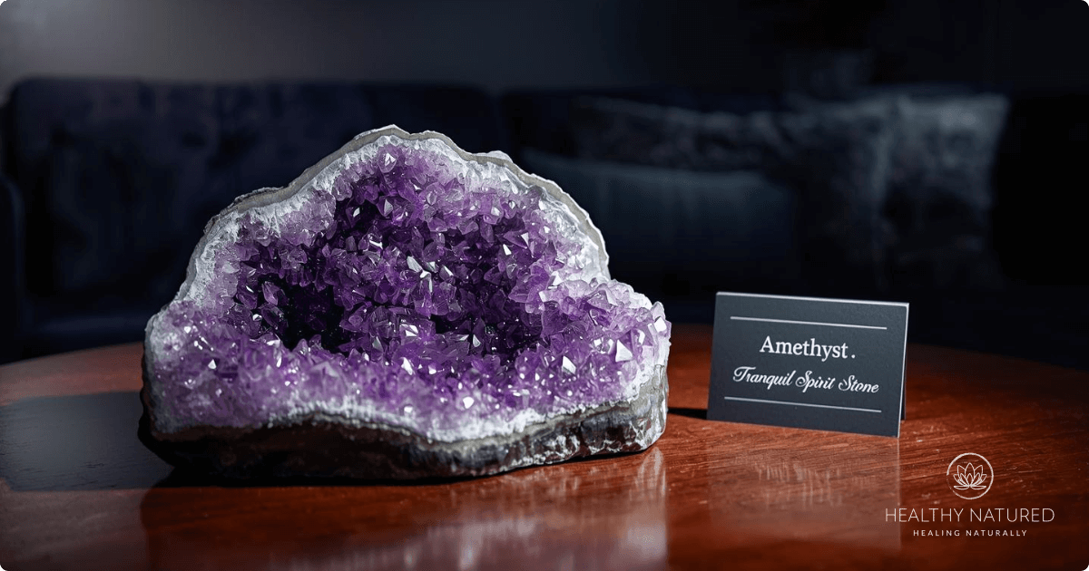 Amethyst crystal – The Tranquil Spirit Stone
