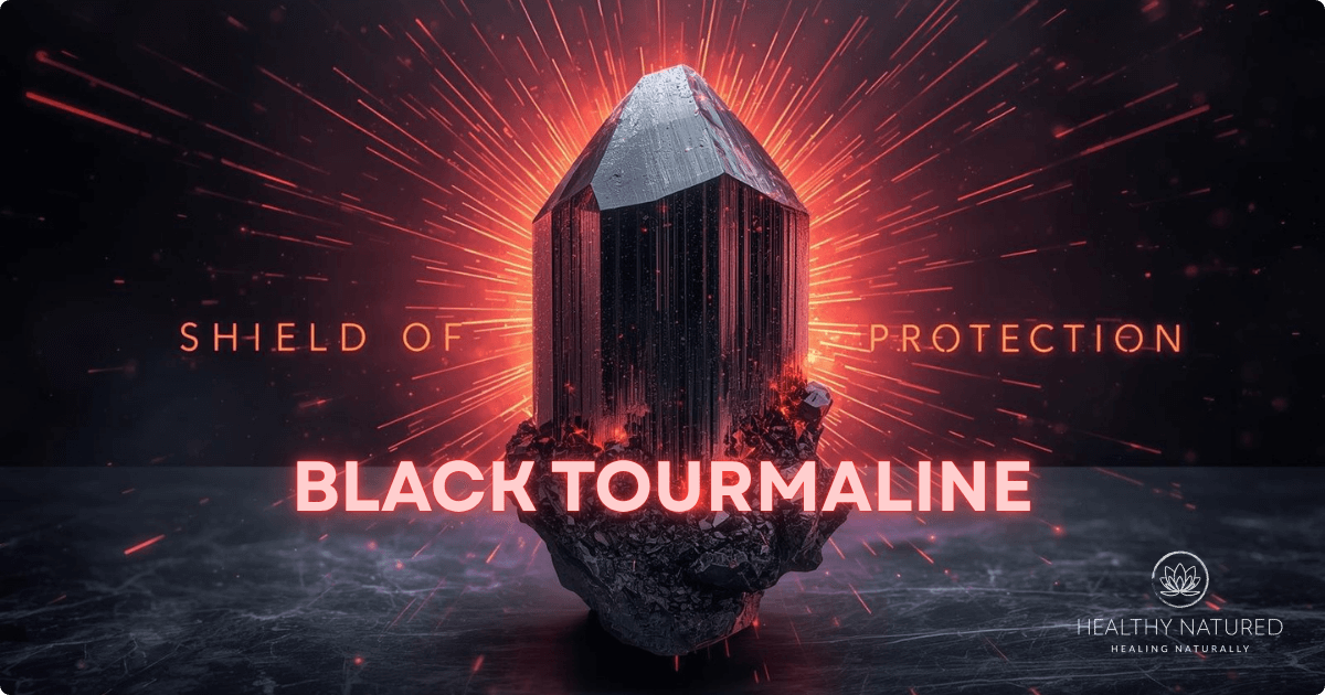 Black tourmaline crystal 101 - the shield of protection
