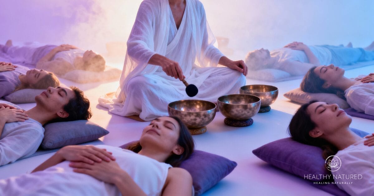 your first singing bowl sound bath