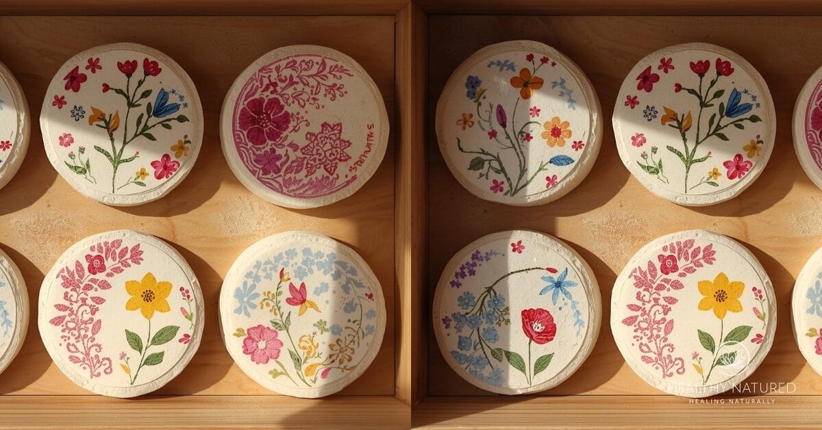 handmade essential oil shower melts