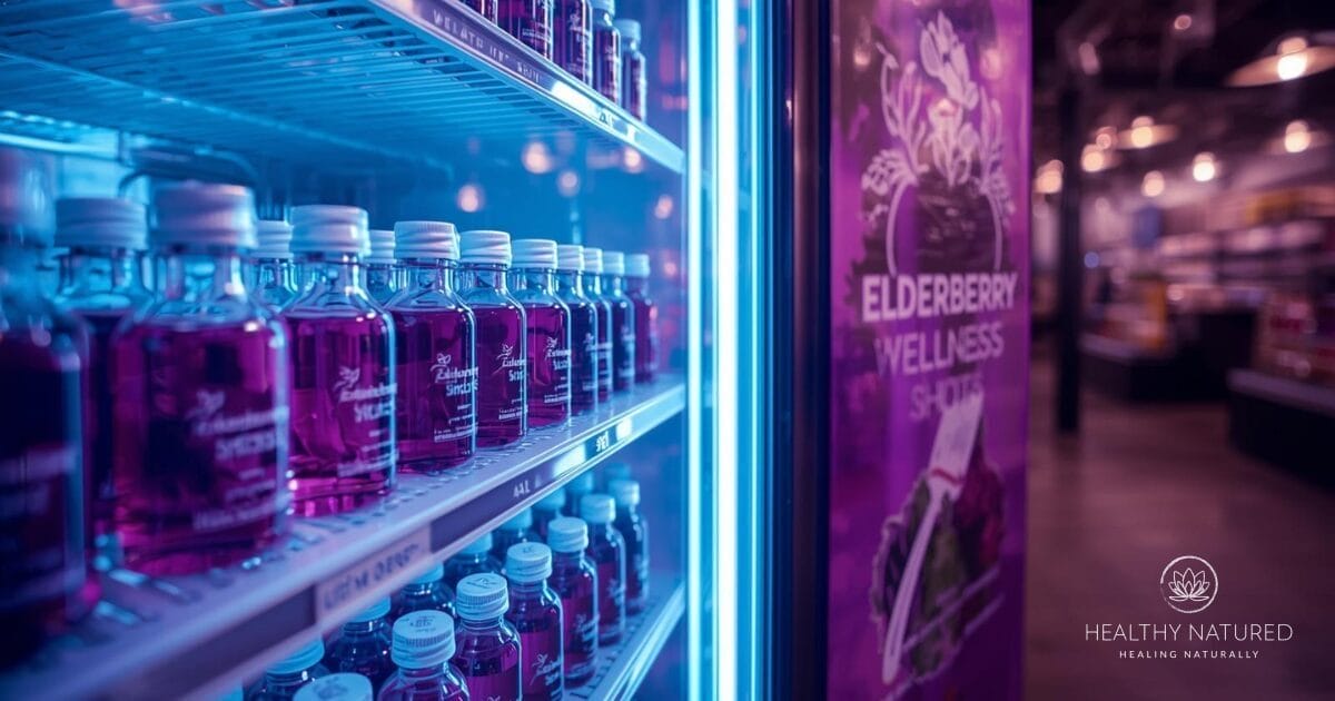 Elderberry Wellness Shots To Fight Off Flu