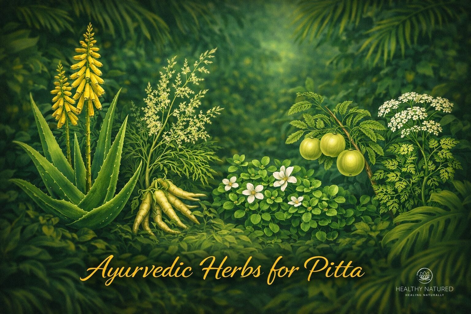 Ayurvedic Herb Guide for Balancing Pitta Dosha