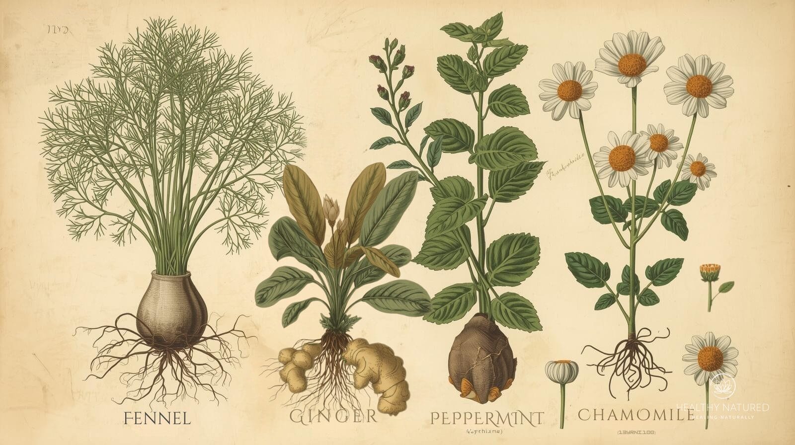 How to Make Gentle Natural Bloating Relief Tincture at Home