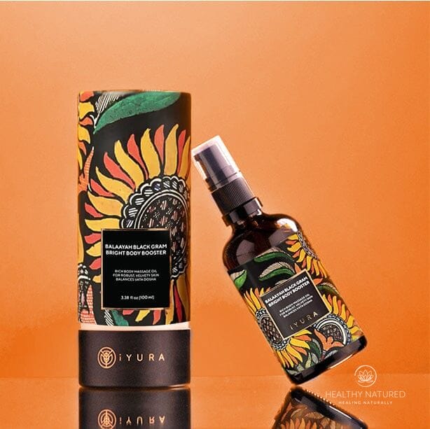 Balaayah Black Gram Body Booster: Body Massage Oil for Dry, Aging Skin - In 7 Different Indulging Aromas!