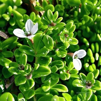 the brahmi plant and flower