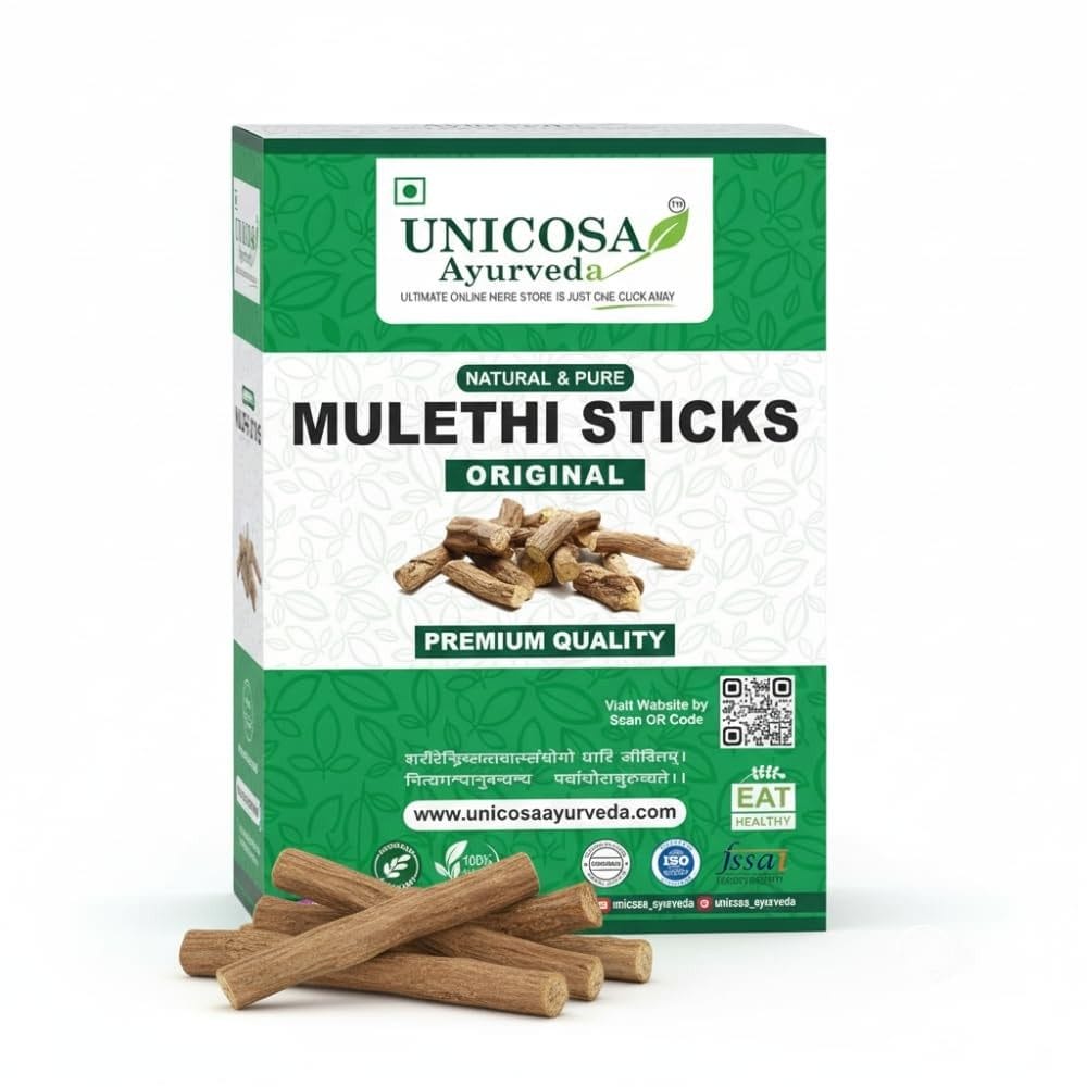 Unicosa Mulethi Sticks 400g � Licorice Root Whole